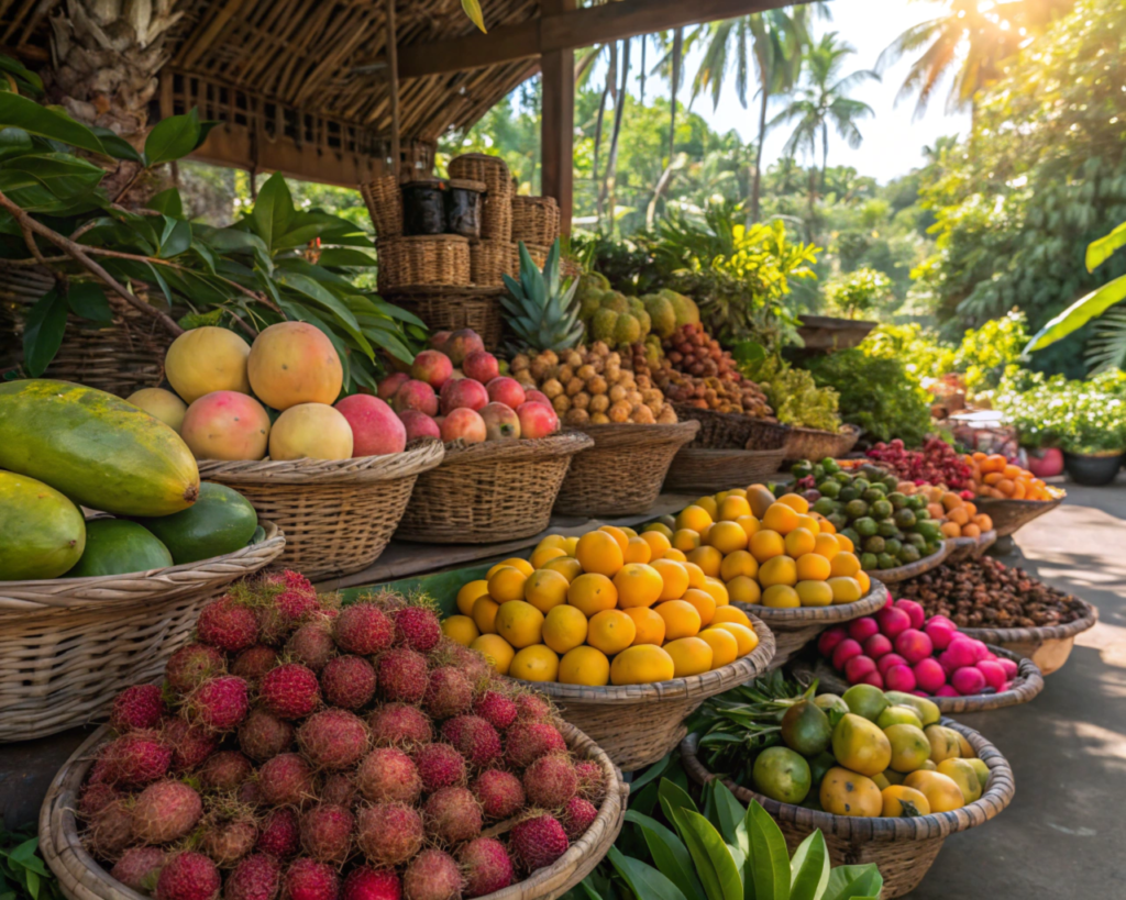 Asian fruits