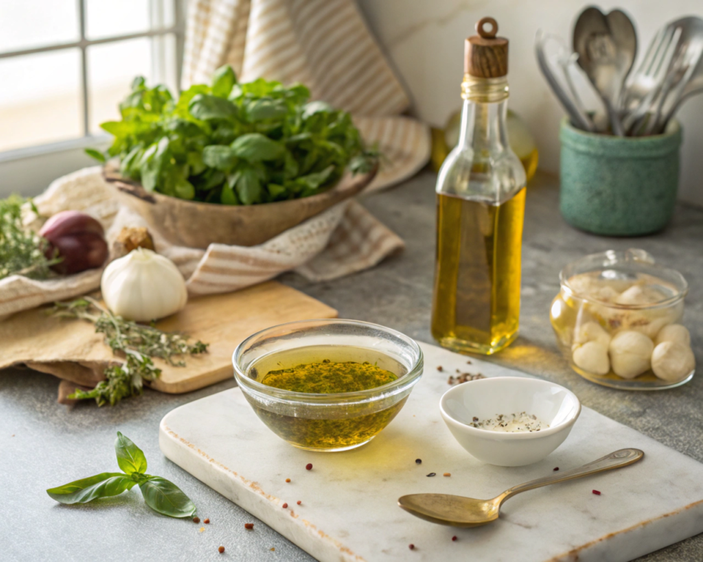 white balsamic vinaigrette