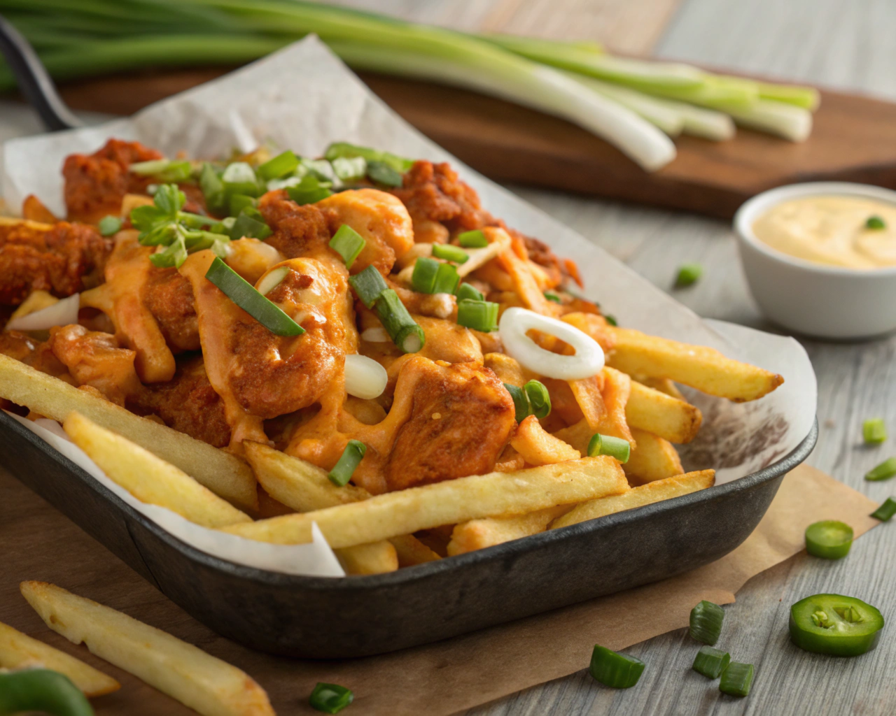 buffalo chicken fries