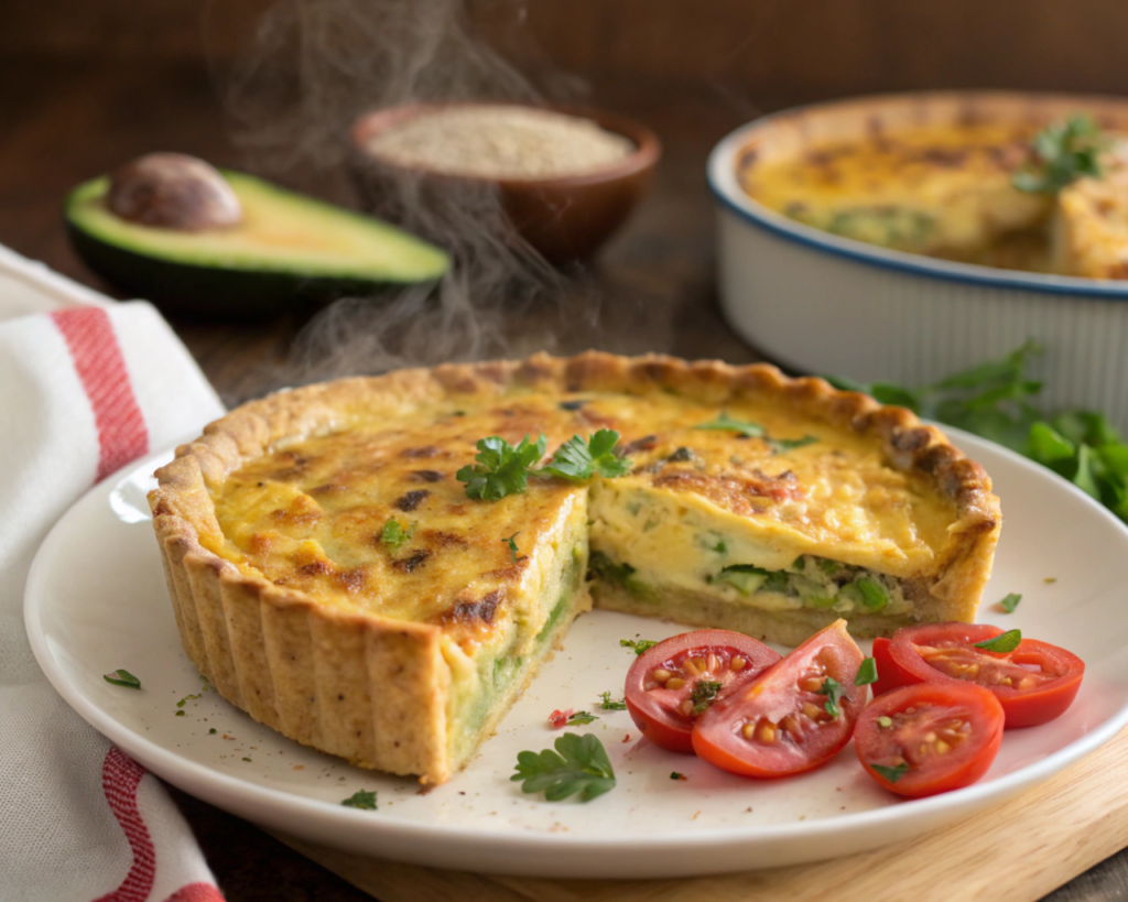 tortilla quiche bake