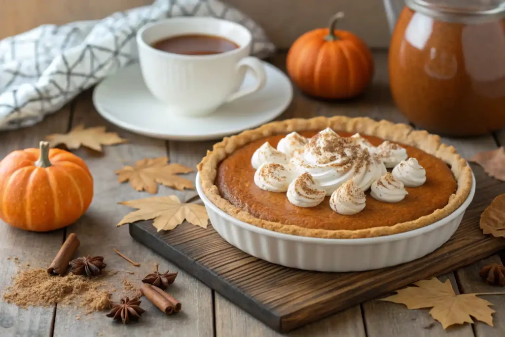 no bake pumpkin pie