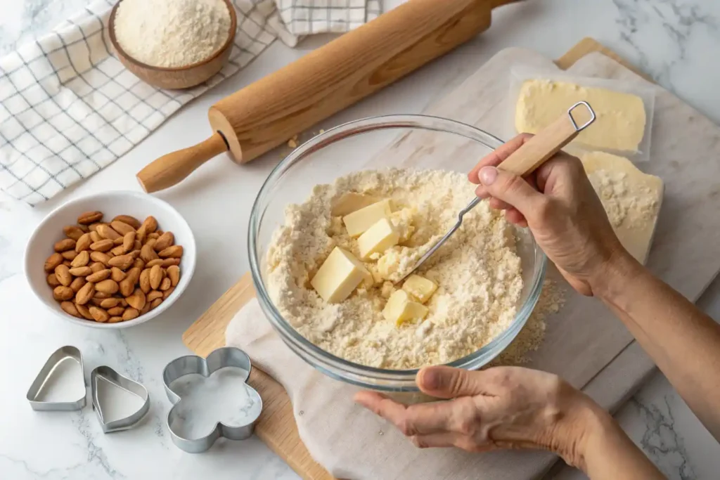 almond shortbread cookies