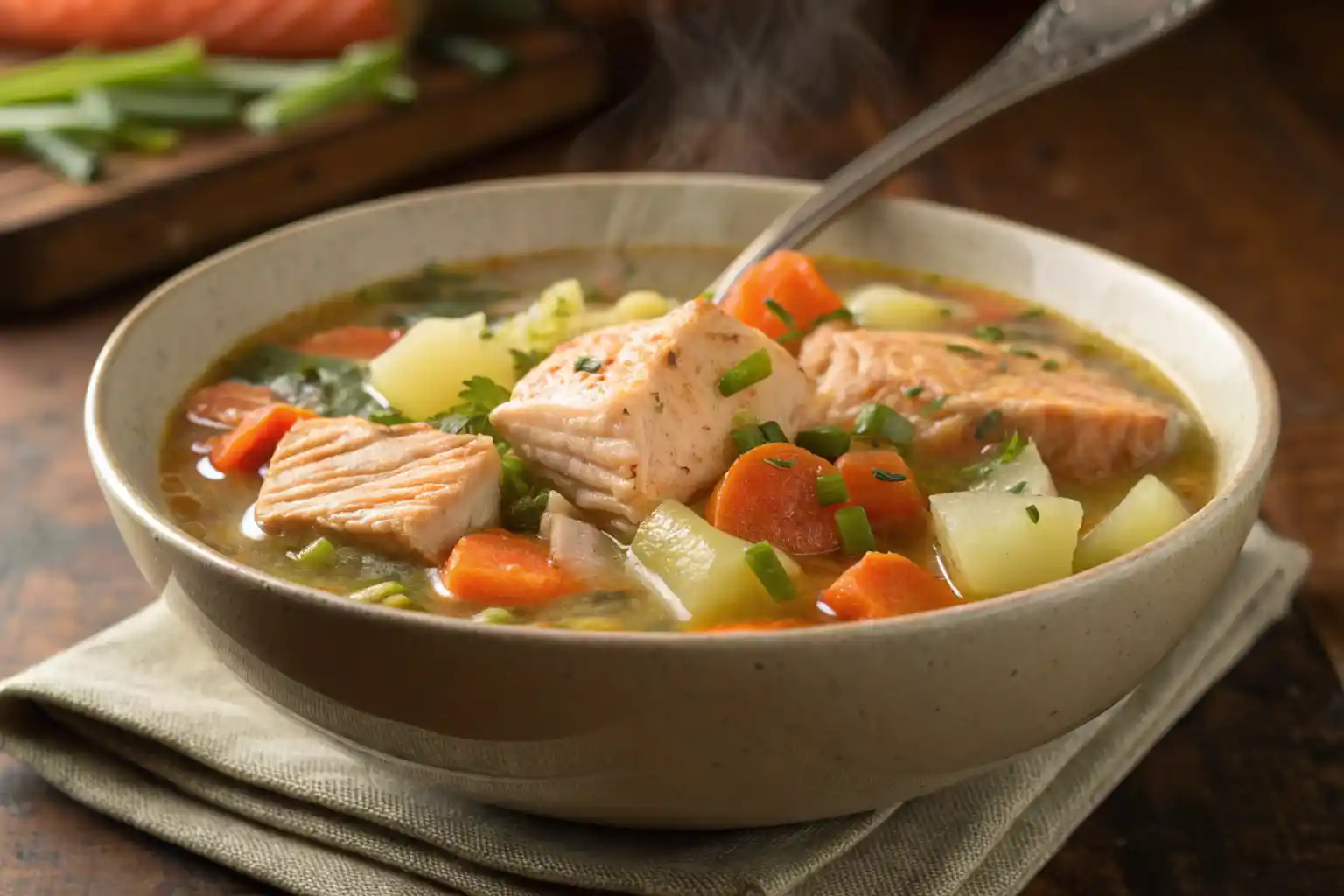 salmon stew