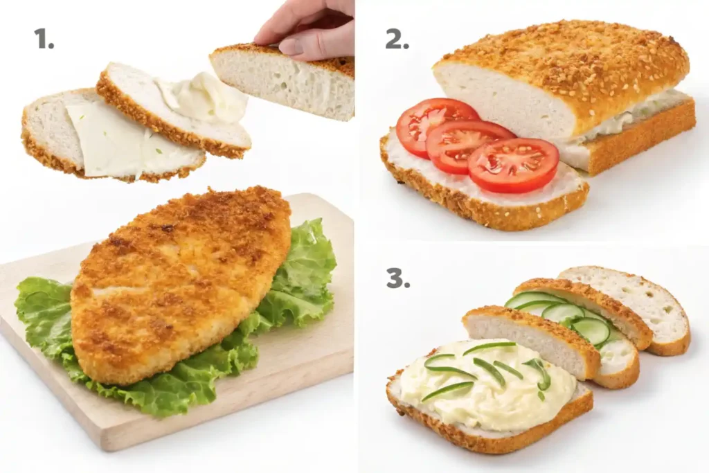 chicken cutlet sandwich